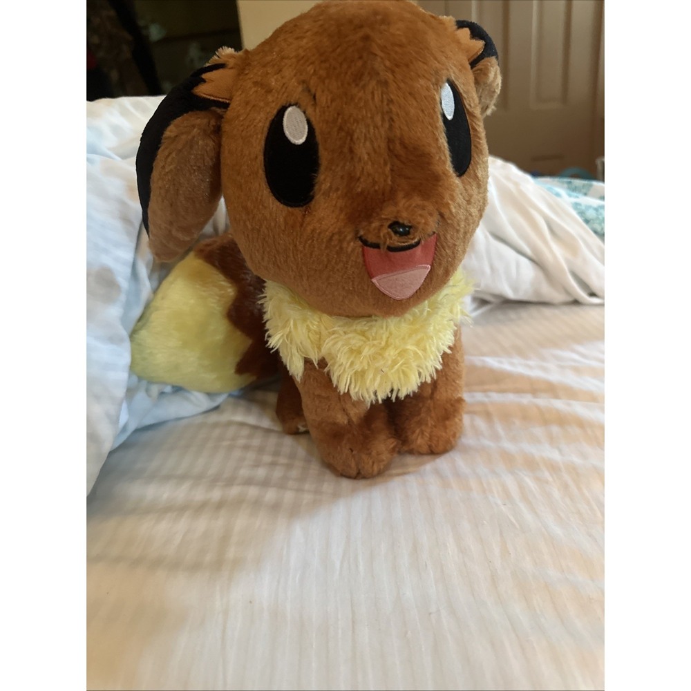 Build‎ A Bear Workshop Pokemon Eevee Plush Stuffed Animal 12" Toy Nintendo BAB